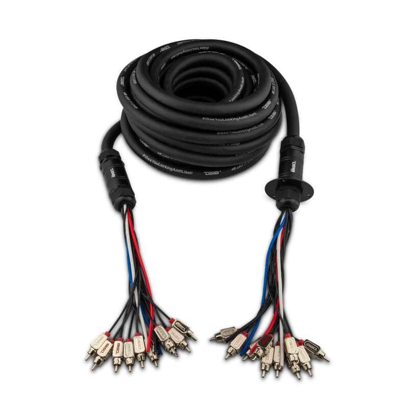 DS18 — DS18 Medusa Wire Pack 10 Channel RCA 4 x 12GA OFC Power Wire 50-Feet - view 6