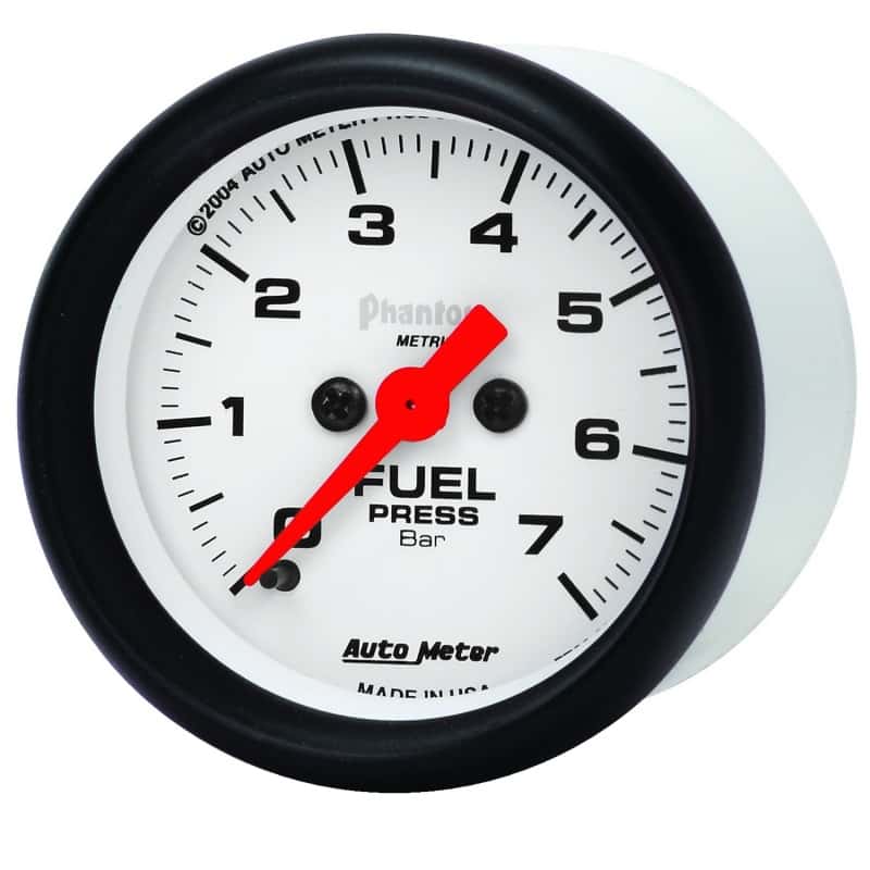 AutoMeter — AutoMeter Gauge Fuel Pressure 2-1/16in. 7Bar Digital Stepper Motor Phantom
2" FUEL PRESS, 0-7 B - view 6