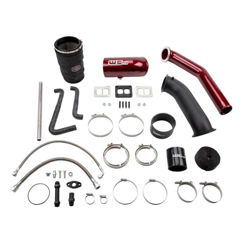 Wehrli — Wehrli 04.5-07 Dodge 5.9L Cummins S400 Turbo 2nd Gen Swap Kit (No Turbo/Manifold) - WCFab Red
S400 2G 04.5-07 RED - view 2