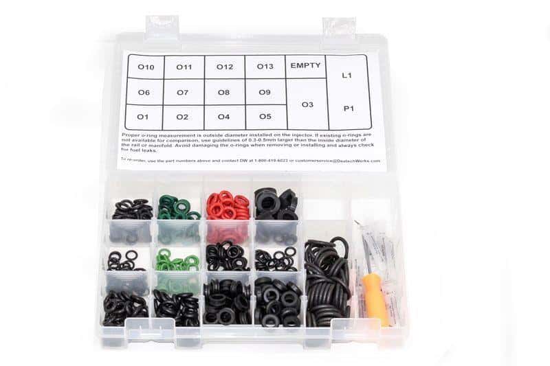DeatschWerks — DeatschWerks Master Shop Injector O-Ring Kit (500 Pieces)
O Ring Kit - view 4