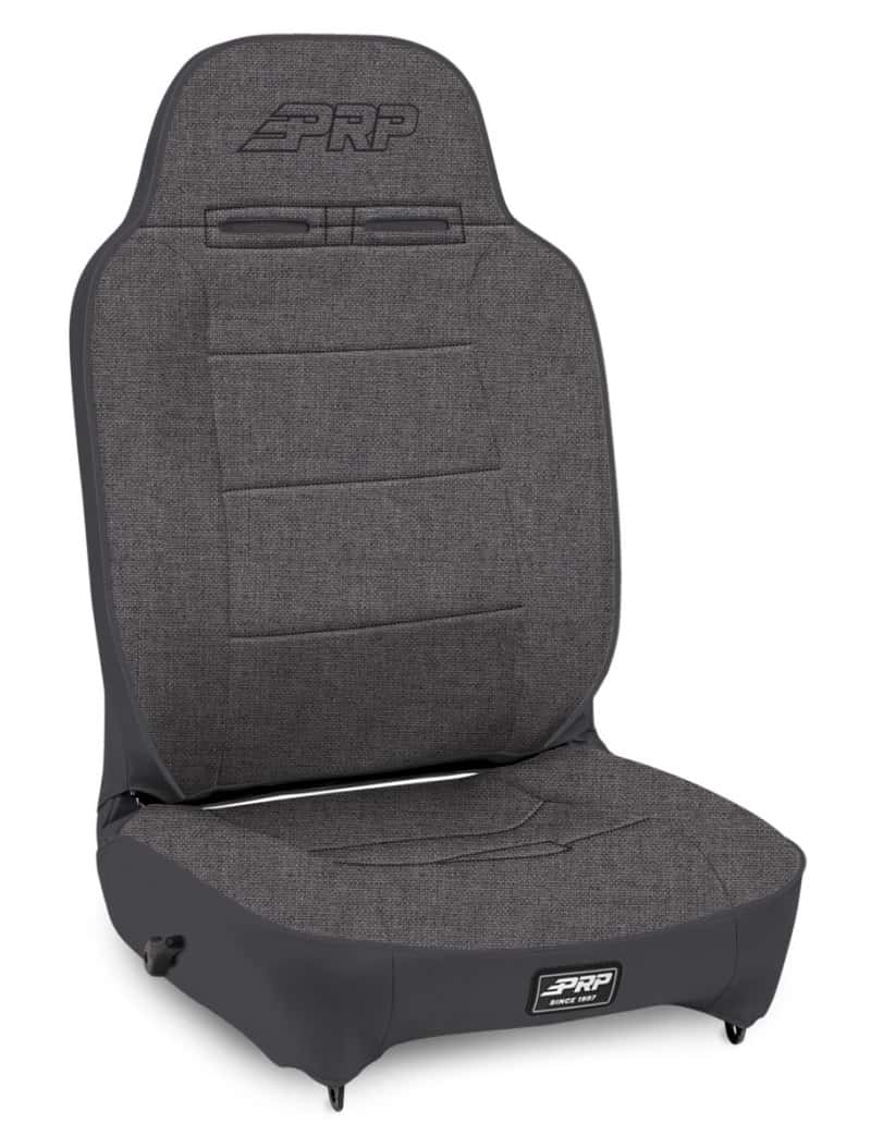 PRP Seats — PRP Enduro High Back Reclining Suspension Seat (Driver Side) - All Grey
Seat - view 1