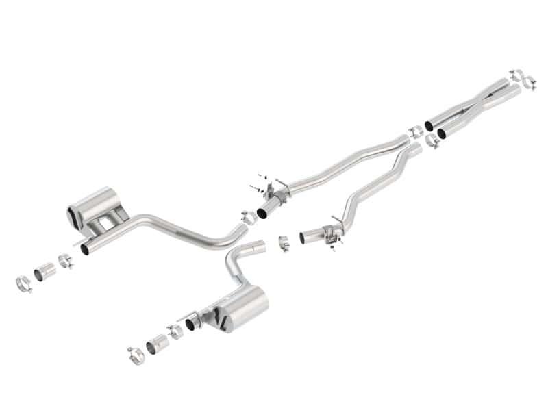 Borla — Borla 2015 Dodge Challenger SRT/392 Hemi 6.4L V8 ATAK Catback Exhaust w/ Valves Factory Bezel
Cat-Back System
ExhstSysKt - view 2