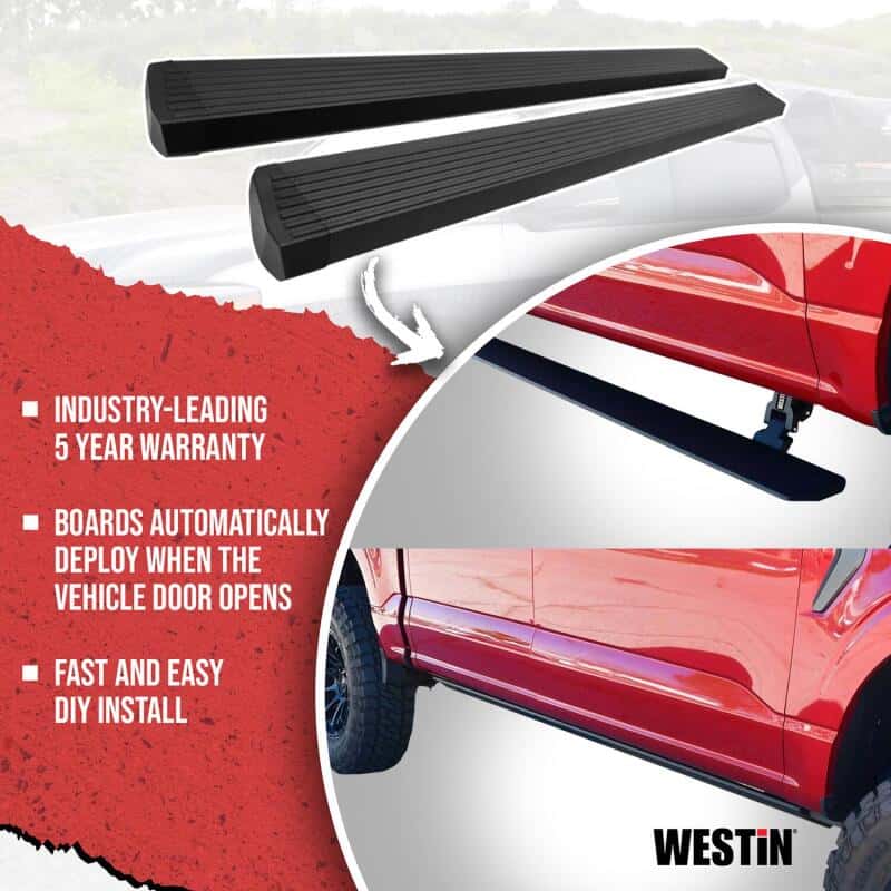Westin — Westin Ram 09-18 Ram 1500 CC Pro-e Electric Running Boards - Tex. Blk
Running Boards - view 1