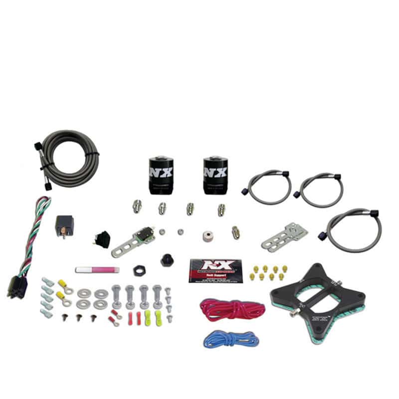 Nitrous Express — Nitrous Express 96-04 Ford Mustang 4.6L 2 Valve Nitrous Plate Kit (50-150HP) w/o Bottle
Injection System Kit
N2OSys - view 2