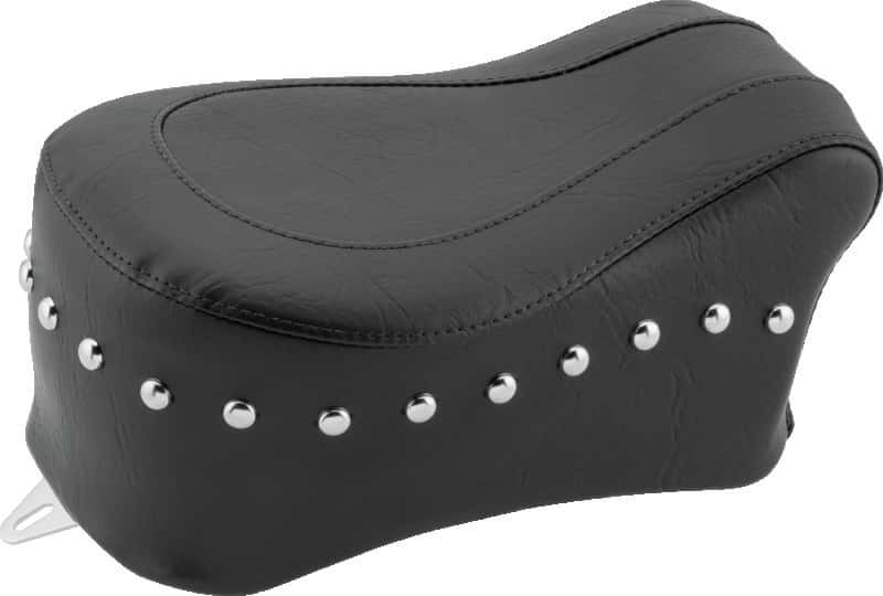 Mustang Motorcycle — Mustang 65-86 Harley Early FL Touring Tank Bib w/Studs - Black - view 2
