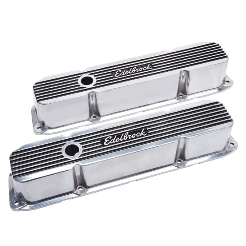 Edelbrock — Edelbrock Valve Cover Elite II Chrysler 383-440 Big Block V8 Polished
ELITE - view 4