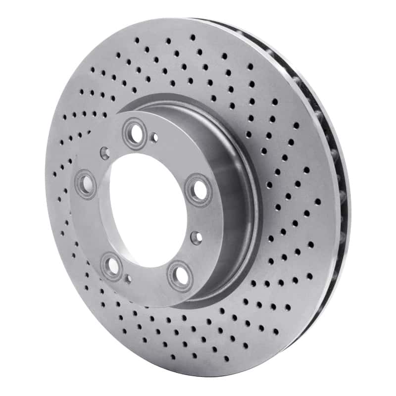 DFC — DFC 98-12 Porsche 911 Right Front Drilled GeoSPEC Coated Rotor
DFC Brake Rotor - view 2