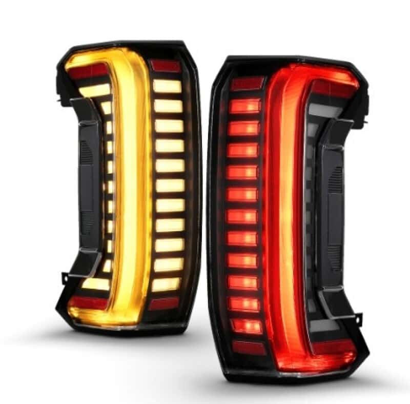 ANZO — ANZO 22-24 Toyota Tundra (Does Not Fit LED Seq. Models) Z-Series Full LED Tail Lights - Pair - view 2