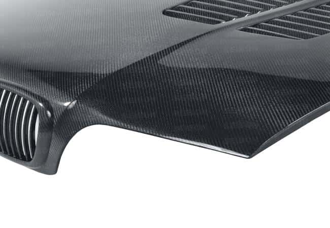 Seibon — Seibon 97-03 BMW 5 Series 4Dr (E39) GTR-Style Carbon Fiber Hood - view 14