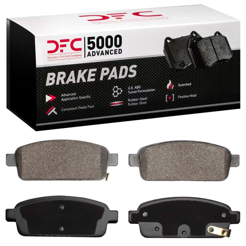 DFC — DFC 11-19 Buick Encore Rear 5000 Advanced Ceramic Brake Pads
DFC Brake Pad Set - view 1
