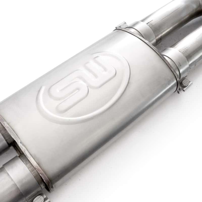 Stainless Works — Stainless Works 2008-09 Pontiac G8 GT 3in Catback System X-Pipe Turbo Chambered Muffler 3.5in Tips
Exhaust System - view 22