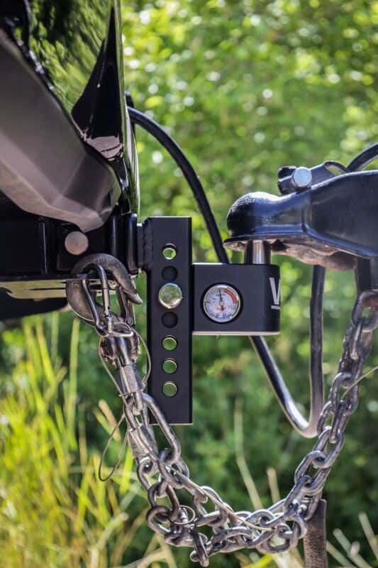 Weigh Safe — Weigh Safe Aero Hitch 8in Drop Hitch & 2in Shank (10K/12.5K GTWR) - Steel - view 2