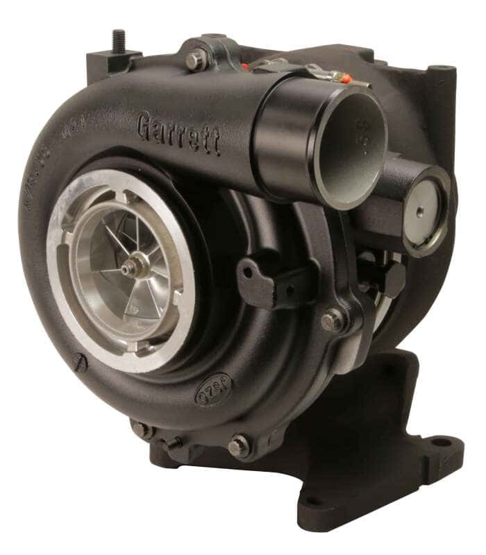 Fleece Performance — Fleece Performance 04.5-10 Chevy Duramax (LLY/LBZ/LMM) 63mm STREET VNT Cheetah Turbo w/ HX40 Outlet
Turbo - view 8