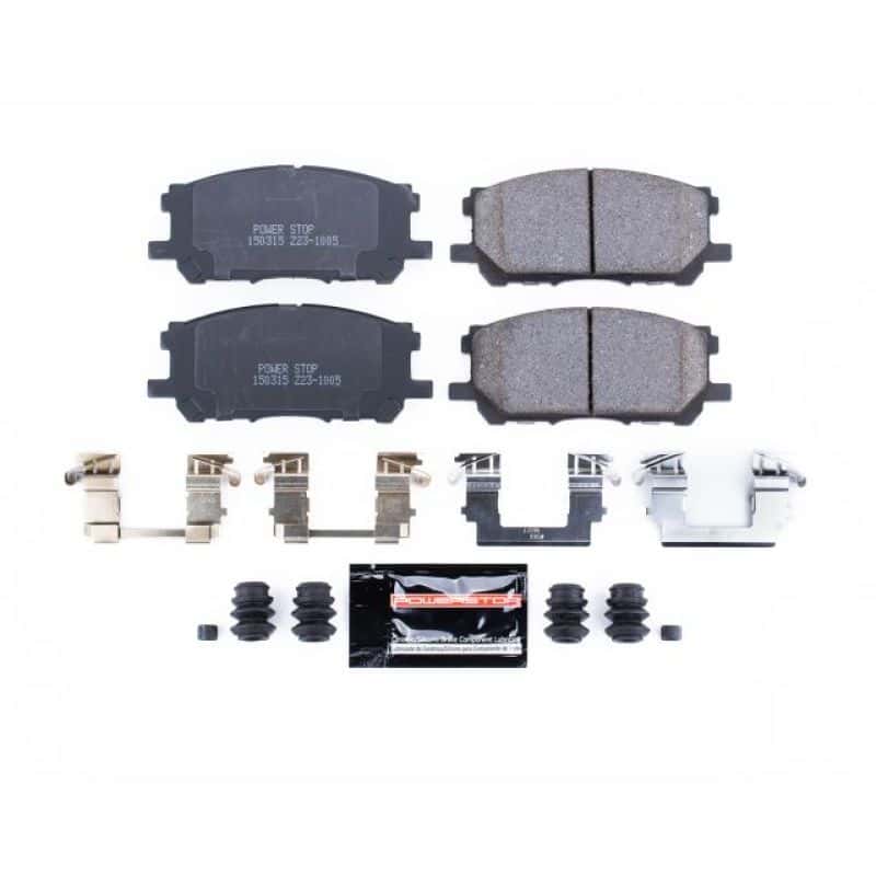 PowerStop — Power Stop 04-06 Lexus RX330 Front Z23 Evolution Sport Brake Pads w/Hardware
Z23 Brake Pads - view 1