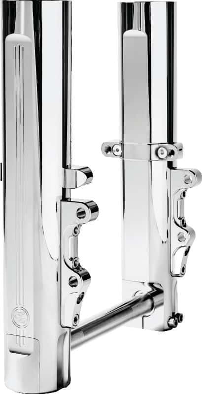 Performance Machine — Performance Machine 14-Up Touring Leg Assembly - Chrome - view 2
