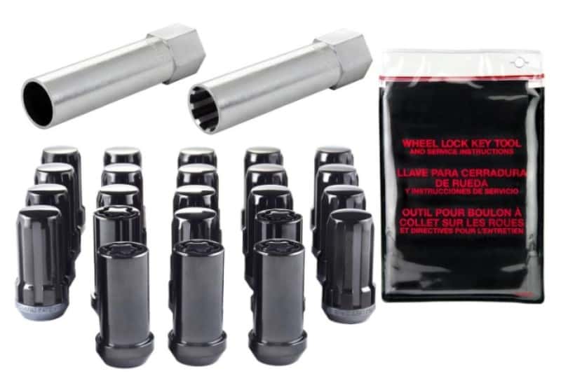 McGard — McGard SplineDrive Tuner 23-PC Jeep JL Install Kit w/Locks & Tool (Cone) M14X1.5 / 22m Hex - Black - view 2