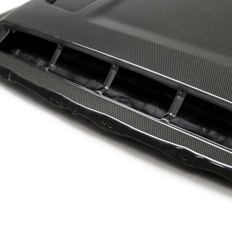 Seibon — Seibon 14-20 Toyota Tundra TS-Style Carbon Fiber Hood - view 4