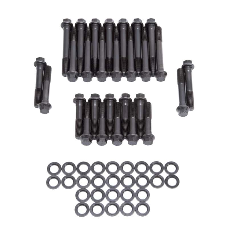 Edelbrock — Edelbrock 1/2In Bolt Kit for 1970 and Later AMC Engines W Edel Perf and Perf RPM Heads
KIT PARTS - view 2