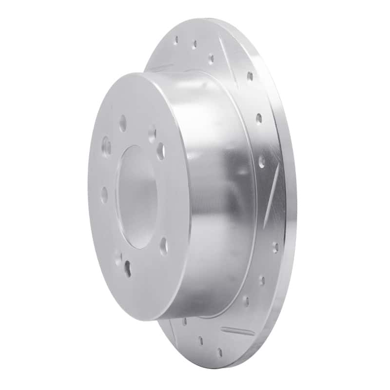 R1 Concepts — R1 07-10 Hyundai Elantra Rear Right Drilled & Slotted Silver Brake Rotor
R1 Brake Rotor Drill - view 2