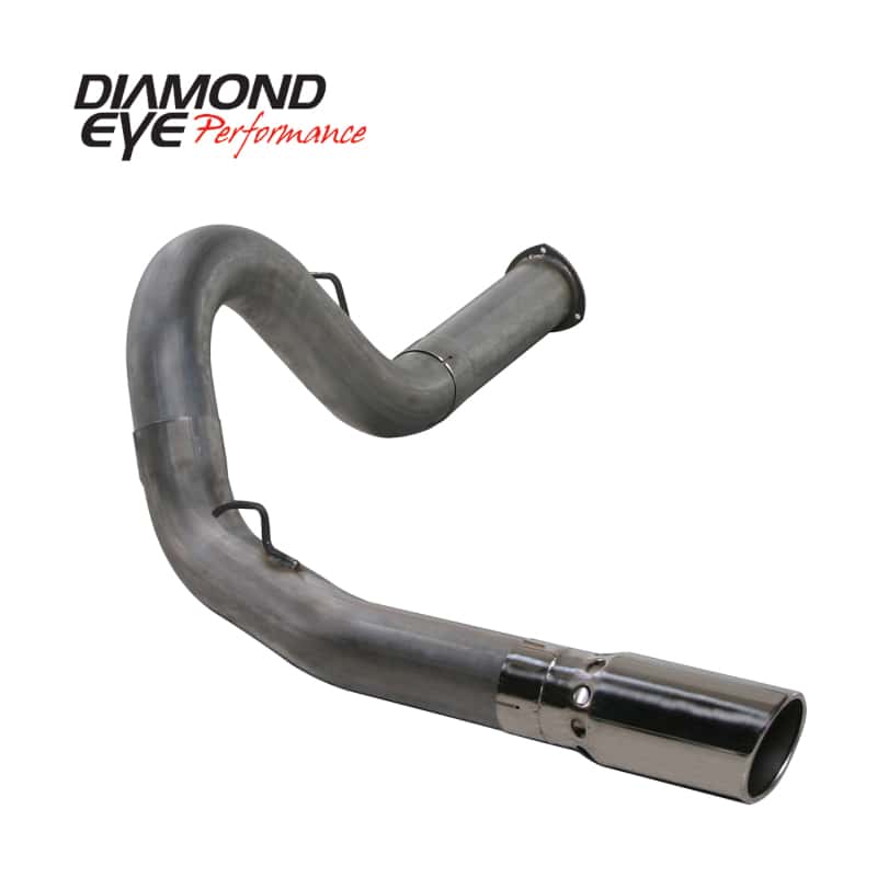 Diamond Eye Performance — Diamond Eye KIT 5in DPF-BACK Single SS 07.5-08 CHEVY 6 6L 2500/3500 PCKGD BX46X14X14OD EL-PL
KIT; 5in.; DPF-BACK; - view 1