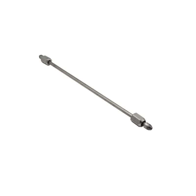 Fleece Performance — Fleece Performance 15in High Pressure Fuel Line (8mm x 3.5mm Line, M14x1.5 Nuts) - view 1