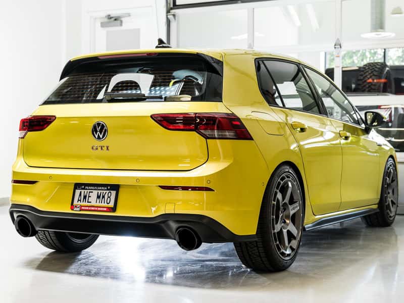 AWE Tuning — AWE 2022 VW GTI MK8 Touring Edition Exhaust - Diamond Black Tips
Touring Exhaust - view 5