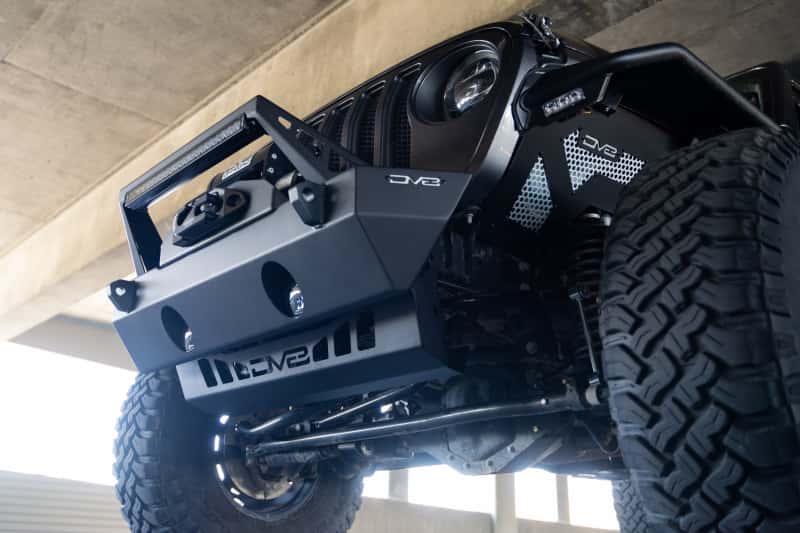 DV8 Offroad — DV8 Offroad 18-23 Jeep Wrangler JL/JT Front Bumper Sway-Bar Disconnect Motor Skid Plate
Jeep Skid Plate? - view 6