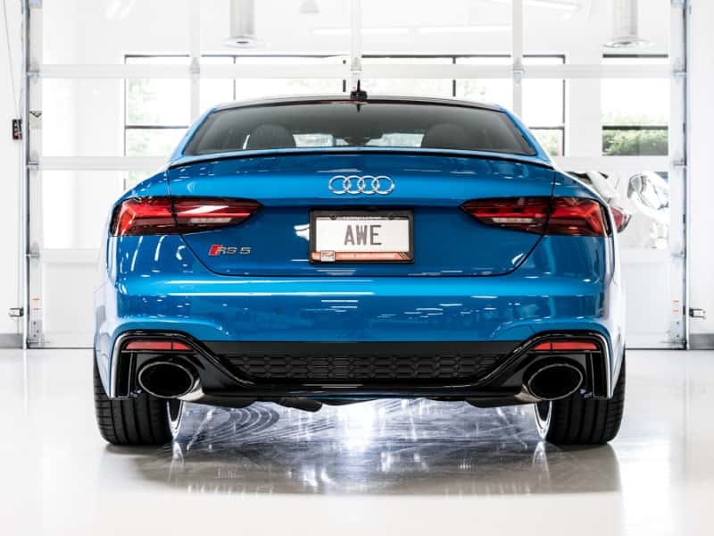 AWE Tuning — AWE Tuning Audi B9.5 RS5 Sportback Non-Resonated Touring Edition Exhaust - RS-Style Diamond Blk Tips
Touring Exhaust - view 6