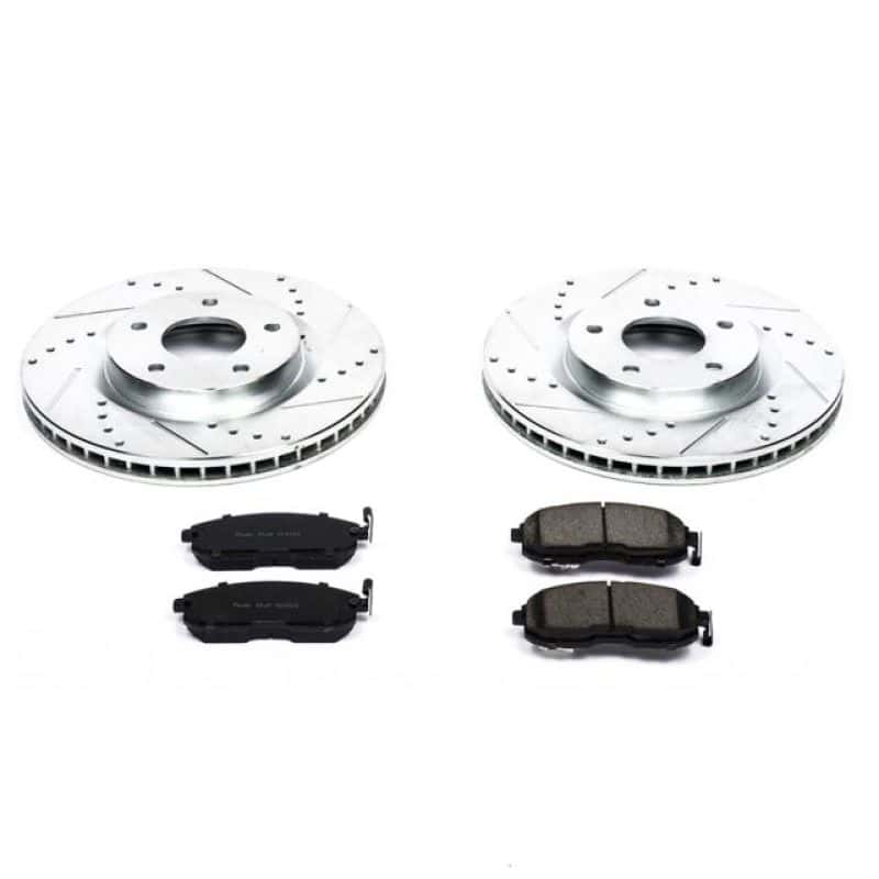 PowerStop — Power Stop 07-12 Nissan Sentra Front Z23 Evolution Sport Brake Kit - view 1