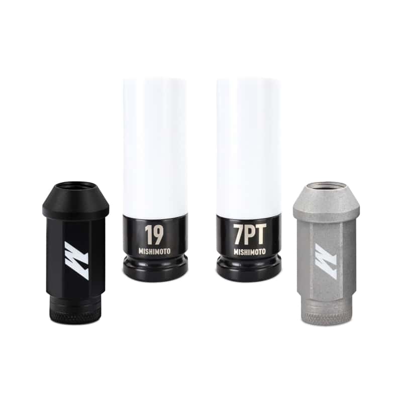 Mishimoto — Mishimoto Steel Locking Lug Nuts M14x1.5 20pc Set Black
Wheel Lug Nut Set - view 5