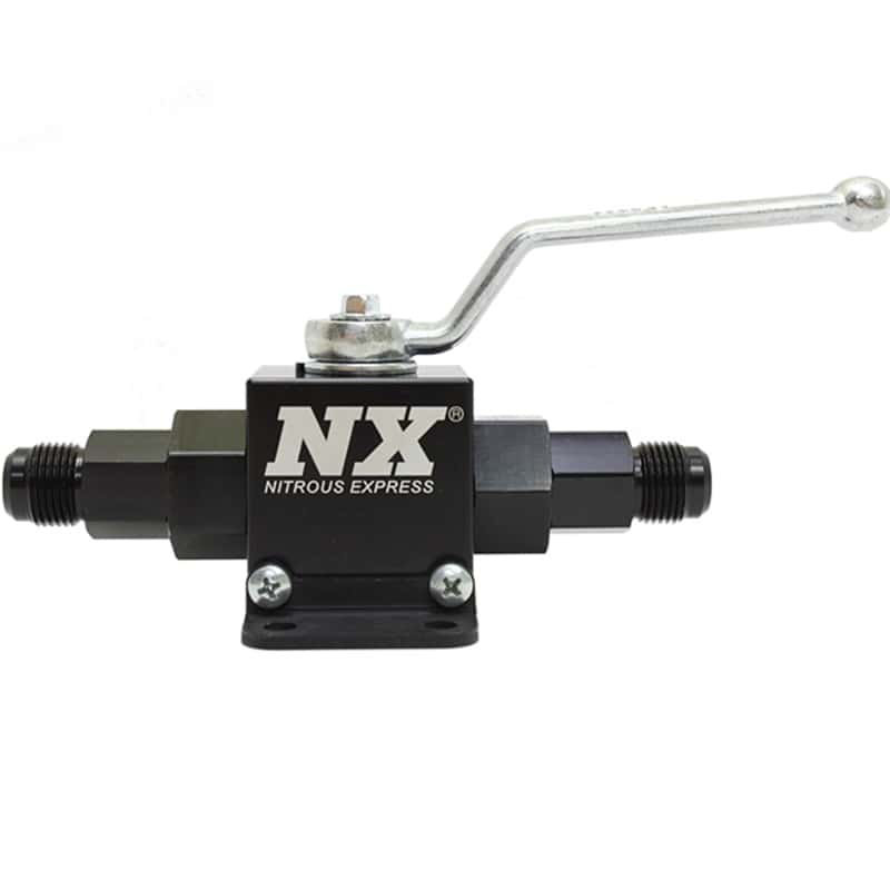 Nitrous Express — Nitrous Express Lightweight Billet In-Line Valve 1.5in I.D (6AN Fitting)
N2OInjtrPlate - view 1
