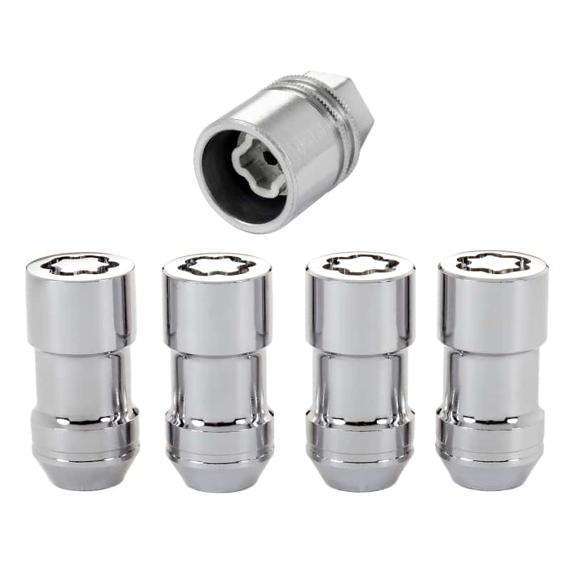 McGard — McGard Wheel Lock Nut Set - 4pk. (Cone Seat) 9/16-18 / 7/8 Hex / 1.765in. Length - Chrome - view 1