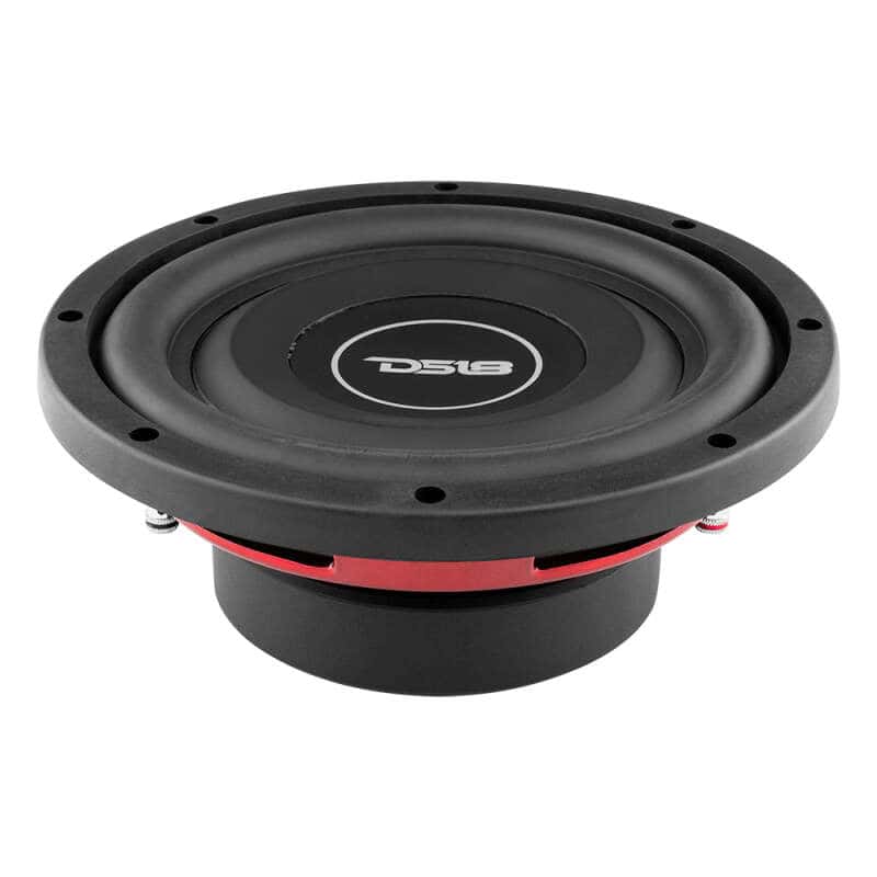 DS18 — DS18 8in 150 Watts RMS 4 ohm DVC Shallow Mount Subwoofer - view 3