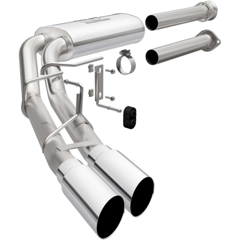 Magnaflow — Magnaflow 15-21 Ford F-150 Street Series Cat-Back Performance Exhaust System- Polished Side Exit - view 2