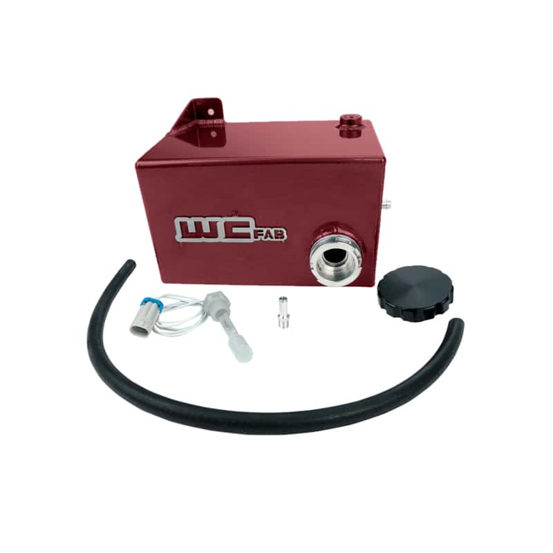 Wehrli — Wehrli 01-07 Chevrolet 6.6L LB7/LLY/LBZ Duramax OEM Placement Coolant Tank Kit - WCFab Red
Coolnt Tnk 01-07 RED - view 1