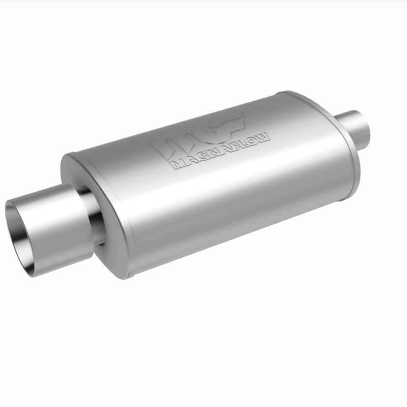 Magnaflow — MagnaFlow Muffler W/Tip Mag SS 14X5X8 2.25/4.
Straight Through - view 9