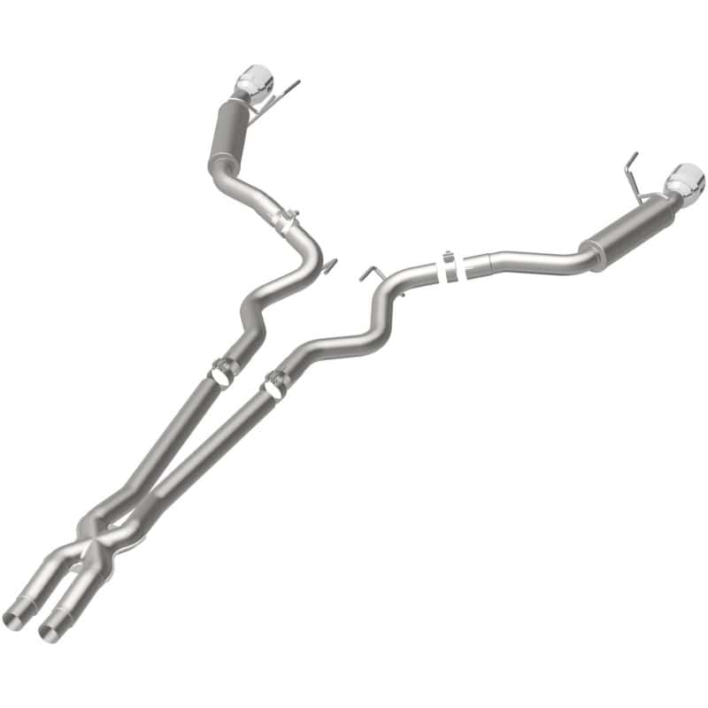 Magnaflow — MagnaFlow Cat Back, SS, 2.5in, Competition, Dual Split Polished 4.5in Tips 2015 Ford Mustang V6 3.7L
Cat-Back - view 31