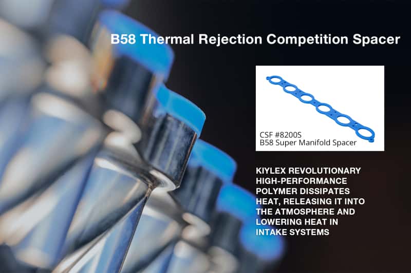 CSF — CSF B58 Thermal Rejection Competition Spacer (For Super Manifold 8200)
CSF Man. Spacer - view 2