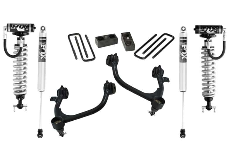 Superlift — Superlift 19-22 GM Sierra 1500 (Excl AT4 & Trail Boss) 3in Lift Kit w/ Fox Front Coil & 2.0 - view 2
