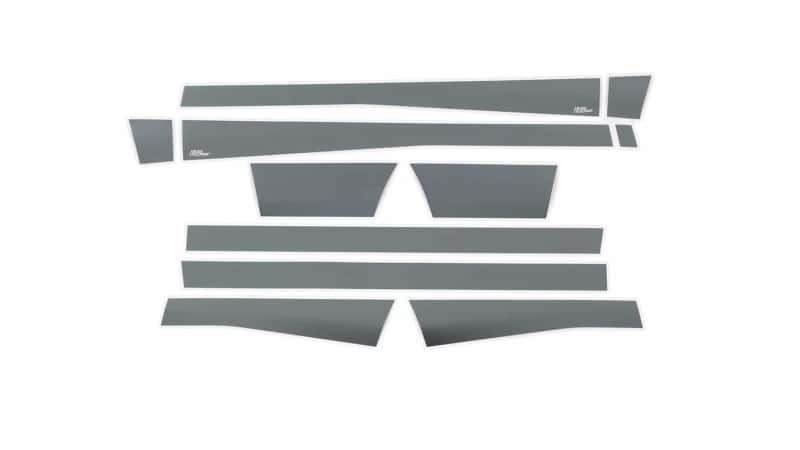 Putco — Putco 10-18 RAM 2500 Crew Cab 6.5in- 5.5in Wide w/o Factory Flares 12pcs Blk Platinum Rocker Panels
Rocker Panel Molding - view 2