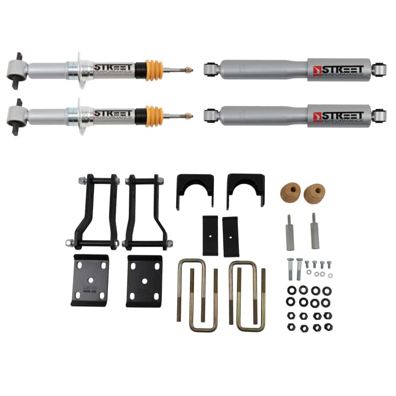 Belltech — Belltech LOWERING Kit 2019+ Ford Ranger 2WD 2in Front/4in Rear
LOWERING KIT - view 1
