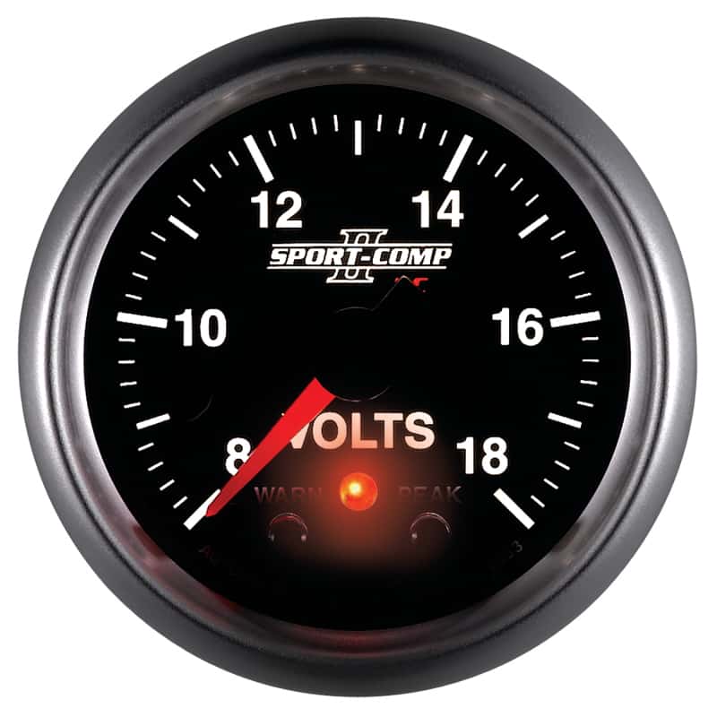 AutoMeter — Autometer Sport-Comp II 2-1/16in Digital Voltmeter Gauge - 18V
2-1/16" VOLTMETER, 8 - view 10