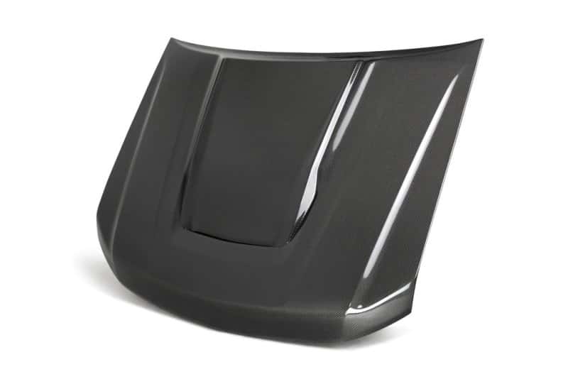 Anderson Composites — Anderson Composites 17-18 Chevy Colorado ZR2 Type-ZL Style Carbon Fiber Hood - view 2
