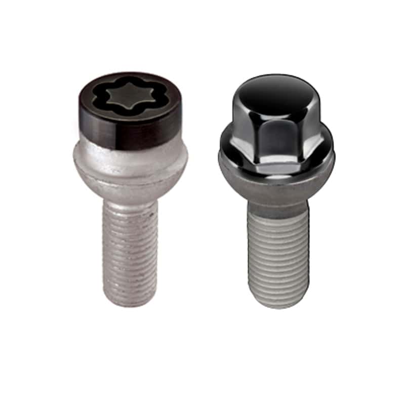 McGard — McGard 5 Lug Hex Install Kit w/Locks (Radius Seat Bolt) M14X1.5 / 17mm Hex / 27.5mm Shank L. - Black - view 2
