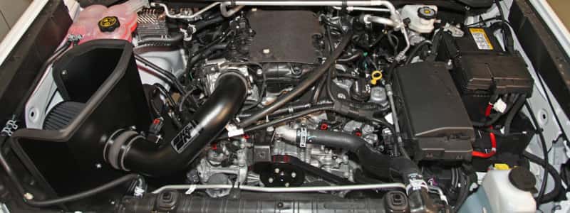 K&N Engineering — K&N 71 Series Performance Intake Kit - Chevrolet/GMC Colorado/Canyon  V6 3.6L 2015
Performance Air Inta
Air Intake System - view 10
