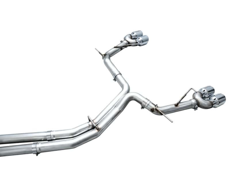 AWE Tuning — AWE Tuning 19-23 Audi C8 S6/S7 2.9T V6 AWD Track Edition Exhaust - Chrome Silver Tips
Track Exhaust - view 10