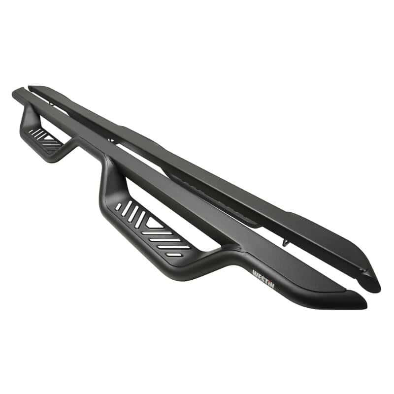 Westin — Westin 19-22 Chevrolet Silverado / GMC Sierra Double Cab Outlaw Nerf Step Bars - Textured Black
Nerf Drop Step Bars - view 3