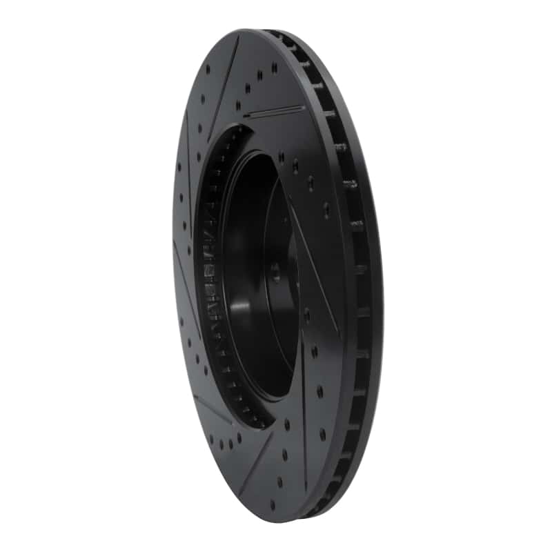 R1 Concepts — R1 86-92 Toyota Supra Front Right Drilled & Slotted Black Brake Rotor
R1 Brake Rotor Drill - view 4