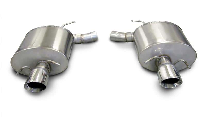 CORSA Performance — Corsa 2009-2014 Cadillac CTS Sedan V 6.2L V8 Polished Sport Axle-Back Exhaust
Exhaust - view 2