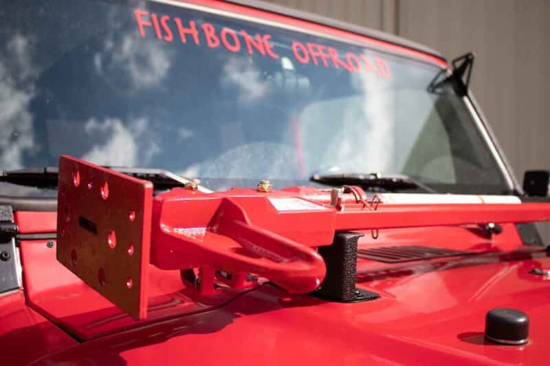 Fishbone Offroad — Fishbone Offroad 97-06 Jeep Wrangler TJ Hi- Lift Jack Mount - view 10